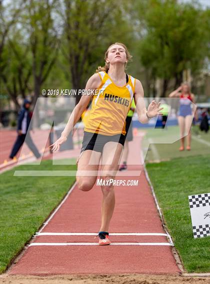 Thumbnail 3 in CHSAA Track and Field 4A Championships (Girls Long Jump) photogallery.