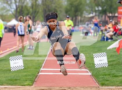 Thumbnail 3 in CHSAA Track and Field 4A Championships (Girls Long Jump) photogallery.