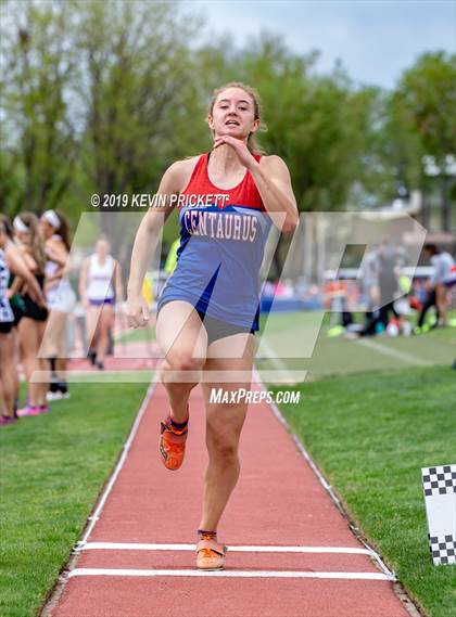 Thumbnail 3 in CHSAA Track and Field 4A Championships (Girls Long Jump) photogallery.
