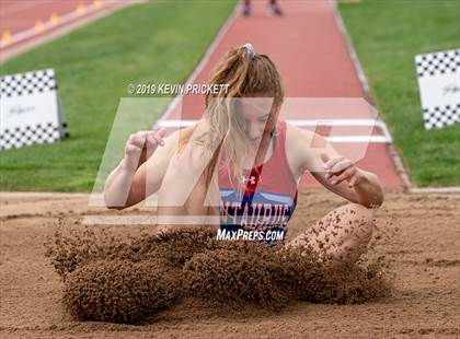 Thumbnail 1 in CHSAA Track and Field 4A Championships (Girls Long Jump) photogallery.