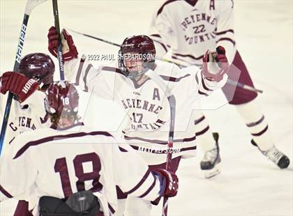 Thumbnail 2 in Steamboat Springs vs. Cheyenne Mountain (CHSAA 4A State Semifinal Game) photogallery.