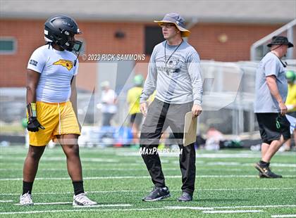 Thumbnail 2 in Montgomery Central vs Piedmont (Montgomery Central 2nd Annual 7 on 7 Air Raid Classic) photogallery.