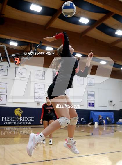 Thumbnail 3 in JV: Florence @ Pusch Ridge Christian Academy photogallery.