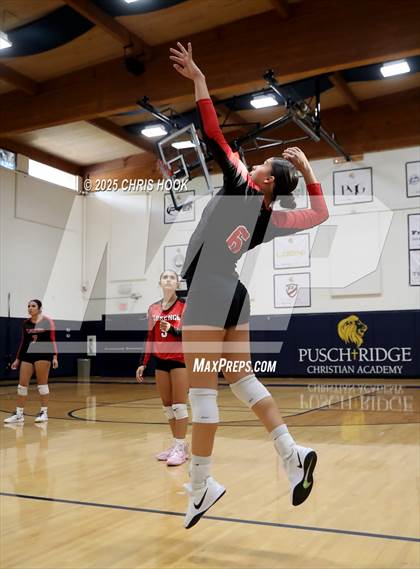 Thumbnail 3 in JV: Florence @ Pusch Ridge Christian Academy photogallery.