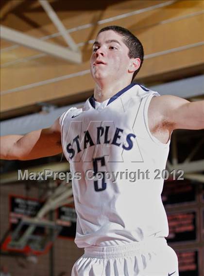Thumbnail 1 in Weston vs. Staples (Ridgefield Holiday Tournament First Round) photogallery.