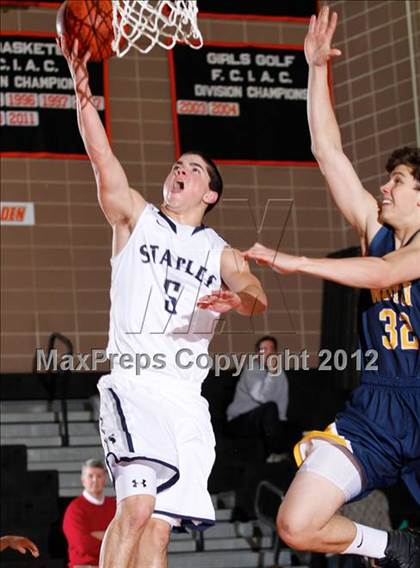 Thumbnail 2 in Weston vs. Staples (Ridgefield Holiday Tournament First Round) photogallery.