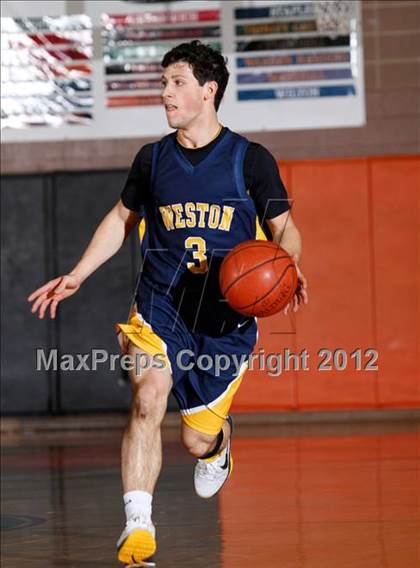 Thumbnail 3 in Weston vs. Staples (Ridgefield Holiday Tournament First Round) photogallery.