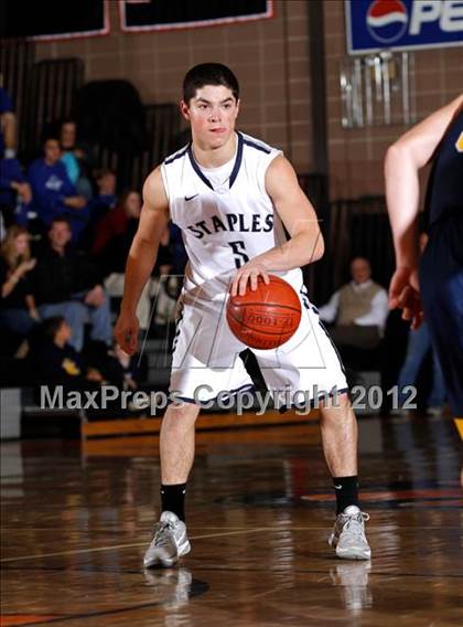 Thumbnail 3 in Weston vs. Staples (Ridgefield Holiday Tournament First Round) photogallery.