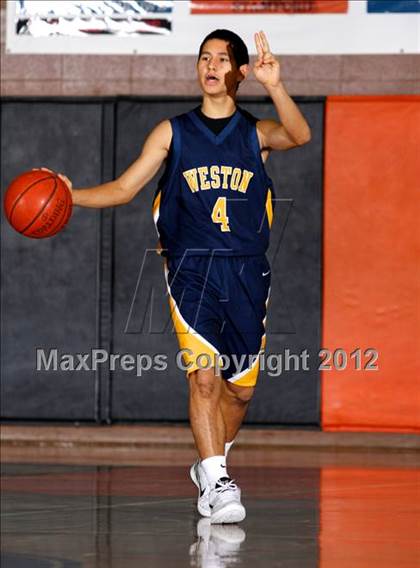 Thumbnail 1 in Weston vs. Staples (Ridgefield Holiday Tournament First Round) photogallery.