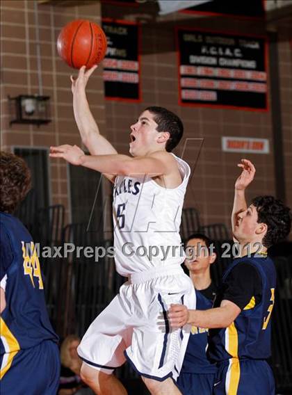 Thumbnail 3 in Weston vs. Staples (Ridgefield Holiday Tournament First Round) photogallery.