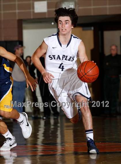 Thumbnail 3 in Weston vs. Staples (Ridgefield Holiday Tournament First Round) photogallery.