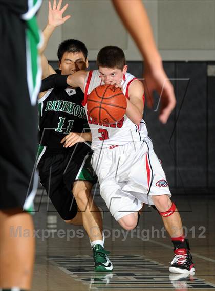 Thumbnail 3 in Fairmont Prep vs. Arrowhead Christian (Ueberroth Hoop Classic) photogallery.