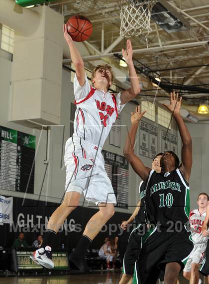 Thumbnail 1 in Fairmont Prep vs. Arrowhead Christian (Ueberroth Hoop Classic) photogallery.