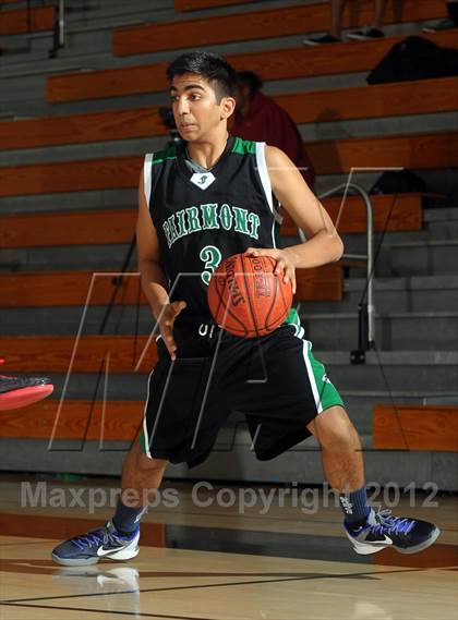 Thumbnail 1 in Fairmont Prep vs. Arrowhead Christian (Ueberroth Hoop Classic) photogallery.