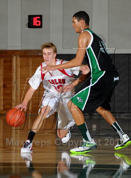 Thumbnail 1 in Fairmont Prep vs. Arrowhead Christian (Ueberroth Hoop Classic) photogallery.