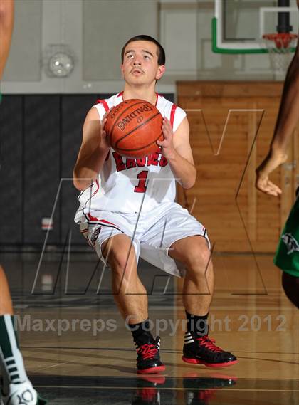 Thumbnail 2 in Fairmont Prep vs. Arrowhead Christian (Ueberroth Hoop Classic) photogallery.