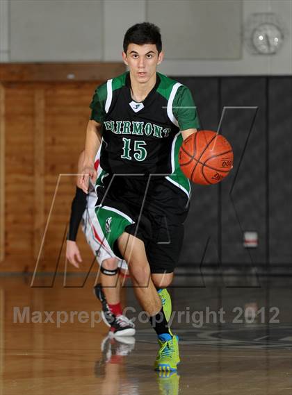 Thumbnail 2 in Fairmont Prep vs. Arrowhead Christian (Ueberroth Hoop Classic) photogallery.