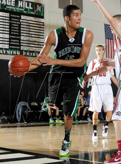 Thumbnail 3 in Fairmont Prep vs. Arrowhead Christian (Ueberroth Hoop Classic) photogallery.