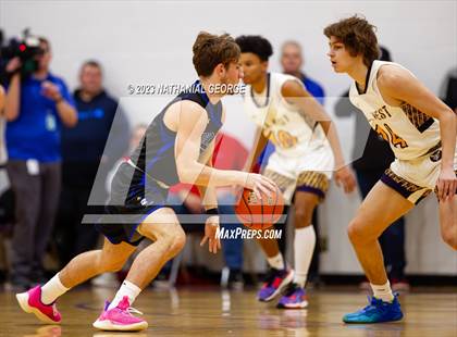 Thumbnail 3 in Creighton Prep vs. Bellevue West (Metro Tournament Final) photogallery.