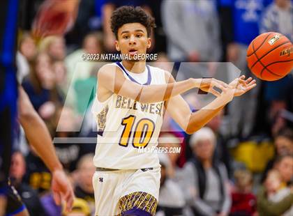 Thumbnail 2 in Creighton Prep vs. Bellevue West (Metro Tournament Final) photogallery.