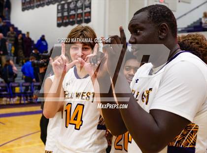 Thumbnail 2 in Creighton Prep vs. Bellevue West (Metro Tournament Final) photogallery.