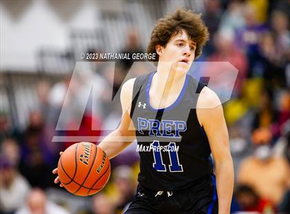 Thumbnail 2 in Creighton Prep vs. Bellevue West (Metro Tournament Final) photogallery.