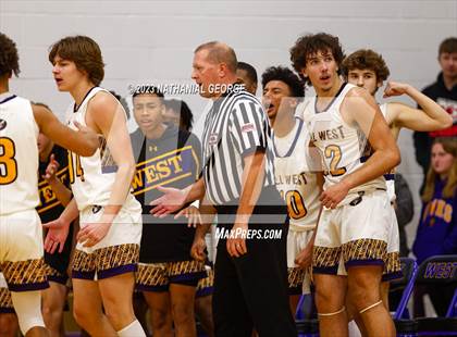 Thumbnail 2 in Creighton Prep vs. Bellevue West (Metro Tournament Final) photogallery.