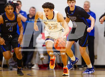 Thumbnail 3 in Creighton Prep vs. Bellevue West (Metro Tournament Final) photogallery.