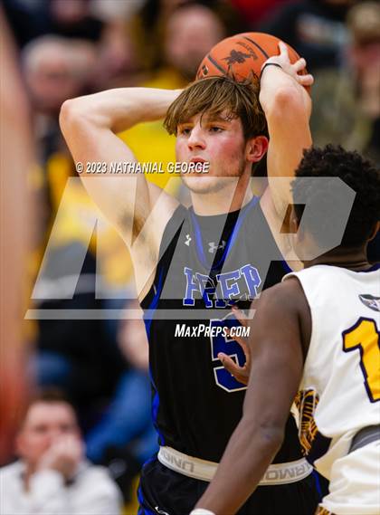 Thumbnail 3 in Creighton Prep vs. Bellevue West (Metro Tournament Final) photogallery.