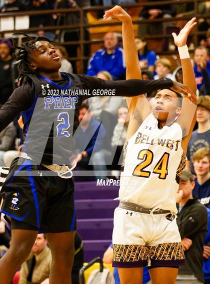 Thumbnail 1 in Creighton Prep vs. Bellevue West (Metro Tournament Final) photogallery.