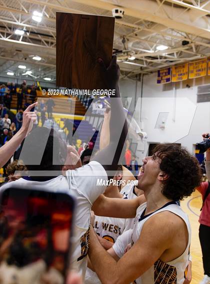 Thumbnail 1 in Creighton Prep vs. Bellevue West (Metro Tournament Final) photogallery.