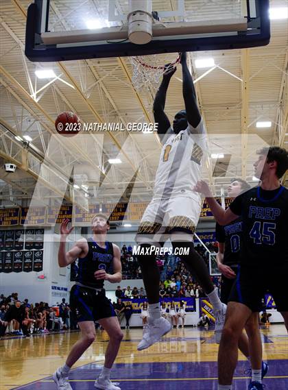 Thumbnail 3 in Creighton Prep vs. Bellevue West (Metro Tournament Final) photogallery.