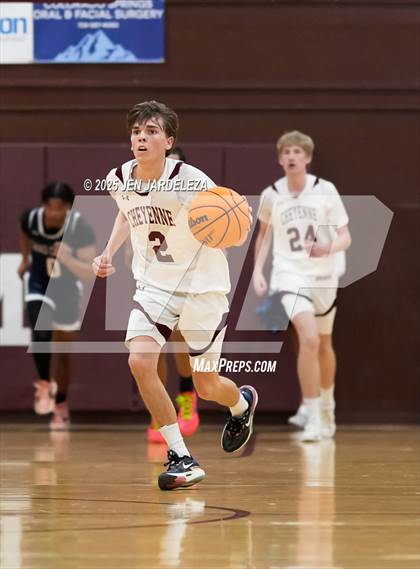 Thumbnail 1 in Sand Creek vs. Cheyenne Mountain (CHSAA 5A Sweet Sixteen) photogallery.