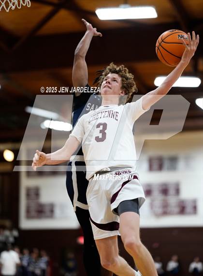 Thumbnail 1 in Sand Creek vs. Cheyenne Mountain (CHSAA 5A Sweet Sixteen) photogallery.