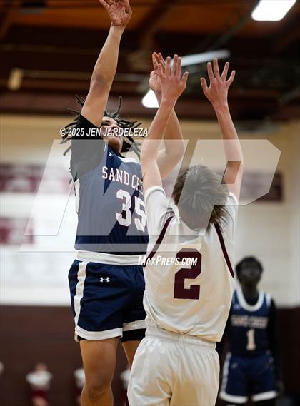 Thumbnail 3 in Sand Creek vs. Cheyenne Mountain (CHSAA 5A Sweet Sixteen) photogallery.
