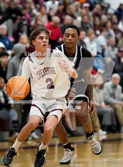 Thumbnail 2 in Sand Creek vs. Cheyenne Mountain (CHSAA 5A Sweet Sixteen) photogallery.