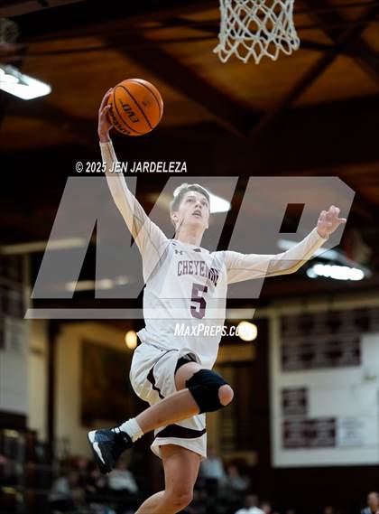 Thumbnail 2 in Sand Creek vs. Cheyenne Mountain (CHSAA 5A Sweet Sixteen) photogallery.