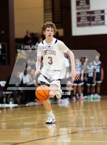 Thumbnail 1 in Sand Creek vs. Cheyenne Mountain (CHSAA 5A Sweet Sixteen) photogallery.