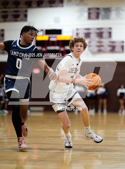 Thumbnail 3 in Sand Creek vs. Cheyenne Mountain (CHSAA 5A Sweet Sixteen) photogallery.