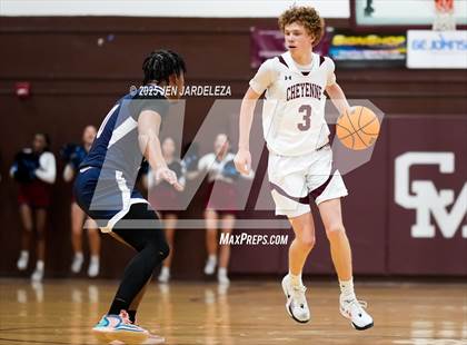 Thumbnail 2 in Sand Creek vs. Cheyenne Mountain (CHSAA 5A Sweet Sixteen) photogallery.