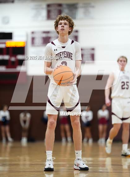 Thumbnail 2 in Sand Creek vs. Cheyenne Mountain (CHSAA 5A Sweet Sixteen) photogallery.
