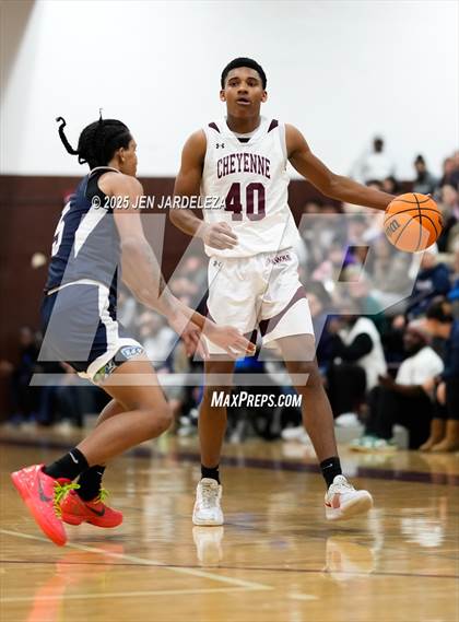 Thumbnail 1 in Sand Creek vs. Cheyenne Mountain (CHSAA 5A Sweet Sixteen) photogallery.