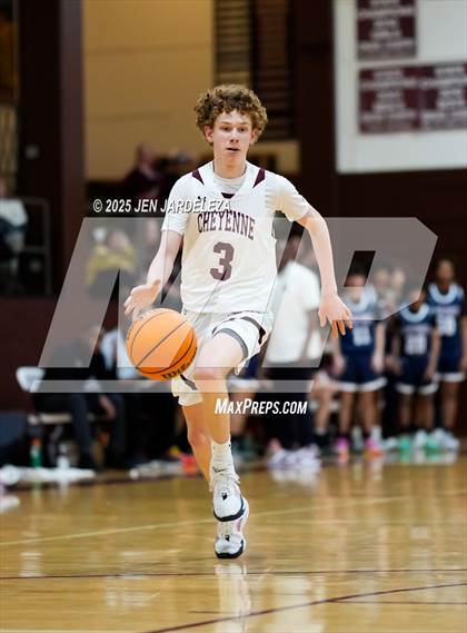 Thumbnail 3 in Sand Creek vs. Cheyenne Mountain (CHSAA 5A Sweet Sixteen) photogallery.