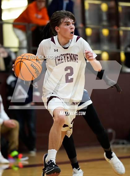 Thumbnail 2 in Sand Creek vs. Cheyenne Mountain (CHSAA 5A Sweet Sixteen) photogallery.