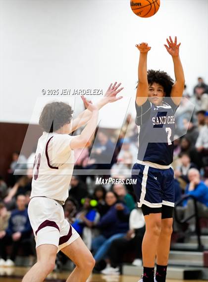 Thumbnail 2 in Sand Creek vs. Cheyenne Mountain (CHSAA 5A Sweet Sixteen) photogallery.