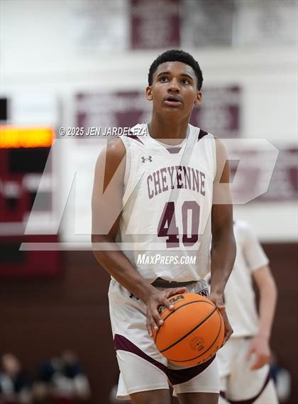 Thumbnail 2 in Sand Creek vs. Cheyenne Mountain (CHSAA 5A Sweet Sixteen) photogallery.