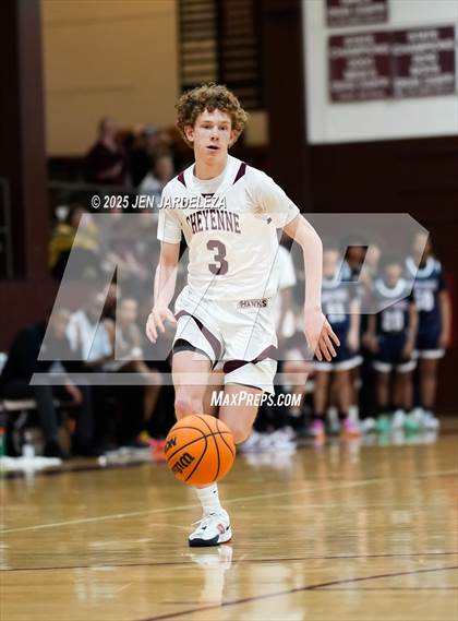 Thumbnail 3 in Sand Creek vs. Cheyenne Mountain (CHSAA 5A Sweet Sixteen) photogallery.