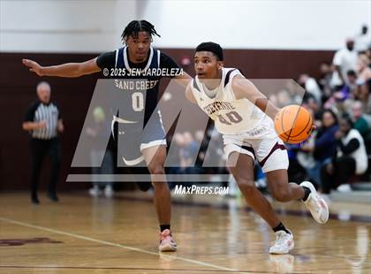 Thumbnail 2 in Sand Creek vs. Cheyenne Mountain (CHSAA 5A Sweet Sixteen) photogallery.