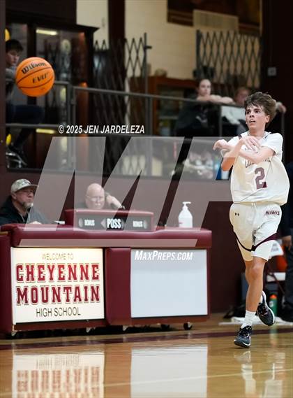 Thumbnail 2 in Sand Creek vs. Cheyenne Mountain (CHSAA 5A Sweet Sixteen) photogallery.
