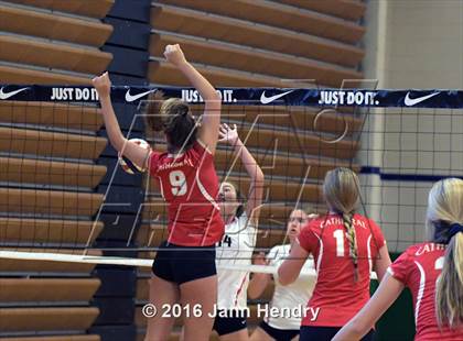 Thumbnail 2 in Cathedral Catholic vs. Harvard-Westlake (Durango Fall Classic) photogallery.